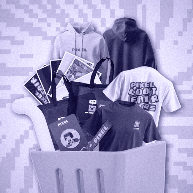 PIXEL Loot Fair Merch